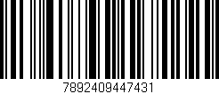 Código de barras (EAN, GTIN, SKU, ISBN): '7892409447431'