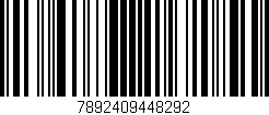 Código de barras (EAN, GTIN, SKU, ISBN): '7892409448292'