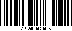Código de barras (EAN, GTIN, SKU, ISBN): '7892409449435'