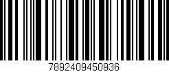 Código de barras (EAN, GTIN, SKU, ISBN): '7892409450936'