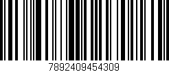 Código de barras (EAN, GTIN, SKU, ISBN): '7892409454309'