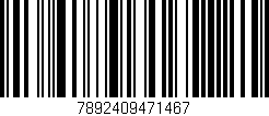 Código de barras (EAN, GTIN, SKU, ISBN): '7892409471467'