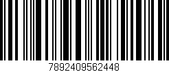 Código de barras (EAN, GTIN, SKU, ISBN): '7892409562448'