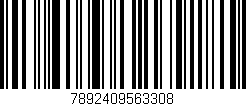 Código de barras (EAN, GTIN, SKU, ISBN): '7892409563308'
