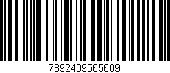 Código de barras (EAN, GTIN, SKU, ISBN): '7892409565609'