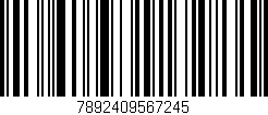 Código de barras (EAN, GTIN, SKU, ISBN): '7892409567245'