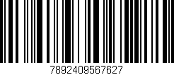 Código de barras (EAN, GTIN, SKU, ISBN): '7892409567627'