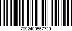 Código de barras (EAN, GTIN, SKU, ISBN): '7892409567733'