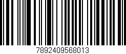 Código de barras (EAN, GTIN, SKU, ISBN): '7892409568013'