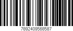 Código de barras (EAN, GTIN, SKU, ISBN): '7892409568587'