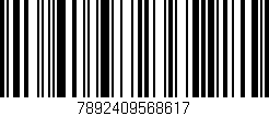 Código de barras (EAN, GTIN, SKU, ISBN): '7892409568617'