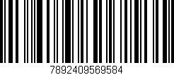 Código de barras (EAN, GTIN, SKU, ISBN): '7892409569584'