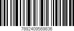 Código de barras (EAN, GTIN, SKU, ISBN): '7892409569836'