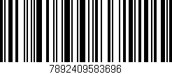 Código de barras (EAN, GTIN, SKU, ISBN): '7892409583696'