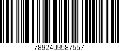 Código de barras (EAN, GTIN, SKU, ISBN): '7892409587557'