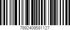 Código de barras (EAN, GTIN, SKU, ISBN): '7892409591127'