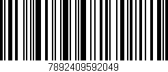 Código de barras (EAN, GTIN, SKU, ISBN): '7892409592049'