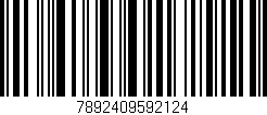 Código de barras (EAN, GTIN, SKU, ISBN): '7892409592124'