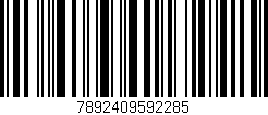 Código de barras (EAN, GTIN, SKU, ISBN): '7892409592285'