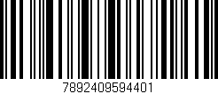 Código de barras (EAN, GTIN, SKU, ISBN): '7892409594401'