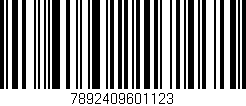 Código de barras (EAN, GTIN, SKU, ISBN): '7892409601123'