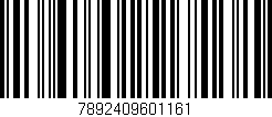 Código de barras (EAN, GTIN, SKU, ISBN): '7892409601161'