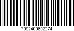 Código de barras (EAN, GTIN, SKU, ISBN): '7892409602274'