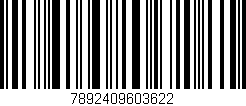 Código de barras (EAN, GTIN, SKU, ISBN): '7892409603622'