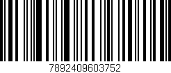 Código de barras (EAN, GTIN, SKU, ISBN): '7892409603752'