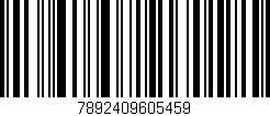Código de barras (EAN, GTIN, SKU, ISBN): '7892409605459'