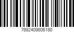 Código de barras (EAN, GTIN, SKU, ISBN): '7892409606180'