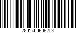 Código de barras (EAN, GTIN, SKU, ISBN): '7892409606203'