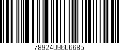 Código de barras (EAN, GTIN, SKU, ISBN): '7892409606685'