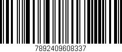Código de barras (EAN, GTIN, SKU, ISBN): '7892409608337'