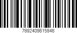 Código de barras (EAN, GTIN, SKU, ISBN): '7892409615946'