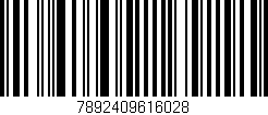 Código de barras (EAN, GTIN, SKU, ISBN): '7892409616028'