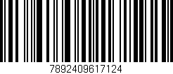 Código de barras (EAN, GTIN, SKU, ISBN): '7892409617124'
