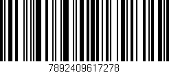 Código de barras (EAN, GTIN, SKU, ISBN): '7892409617278'