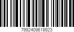 Código de barras (EAN, GTIN, SKU, ISBN): '7892409618923'