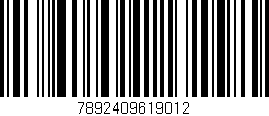 Código de barras (EAN, GTIN, SKU, ISBN): '7892409619012'