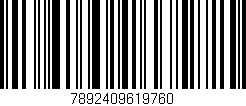 Código de barras (EAN, GTIN, SKU, ISBN): '7892409619760'