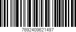 Código de barras (EAN, GTIN, SKU, ISBN): '7892409621497'