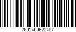 Código de barras (EAN, GTIN, SKU, ISBN): '7892409622487'