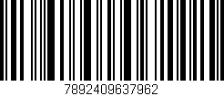 Código de barras (EAN, GTIN, SKU, ISBN): '7892409637962'