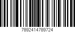 Código de barras (EAN, GTIN, SKU, ISBN): '7892414789724'