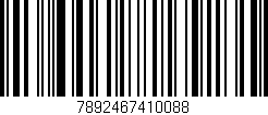 Código de barras (EAN, GTIN, SKU, ISBN): '7892467410088'