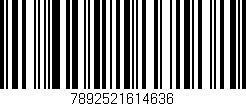 Código de barras (EAN, GTIN, SKU, ISBN): '7892521614636'