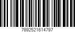 Código de barras (EAN, GTIN, SKU, ISBN): '7892521614797'
