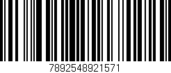 Código de barras (EAN, GTIN, SKU, ISBN): '7892548921571'