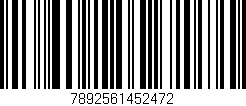 Código de barras (EAN, GTIN, SKU, ISBN): '7892561452472'